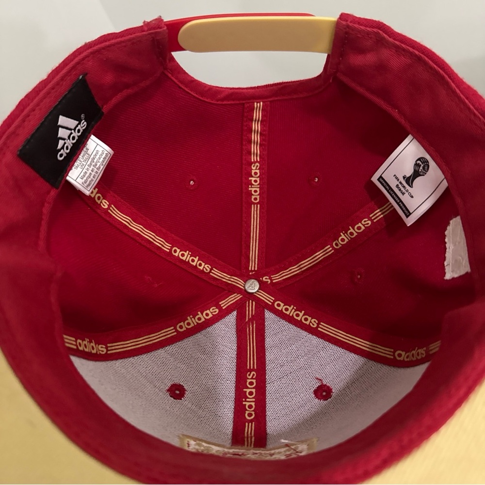 Adidas World Cup Soccer Espana 2014 Wool Blend Basball Cap - Adjustable - Picture 8 of 9